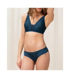 Triumph Aura Spotlight - Soutien-gorge Sans Armatures Smokey Blue -Calida Soldes Magasin aura spotlight sans armatures smokey blue 1692 2