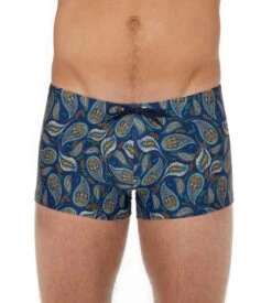 Boxer De Bain Abaco Pour Homme Navy Print -Calida Soldes Magasin boxer bain abaco pour homme p0ra navy print 2