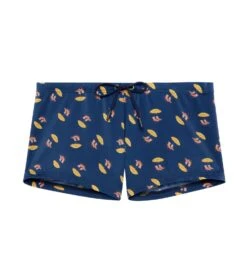 Hom Boxer Bain Marcello Navy Print