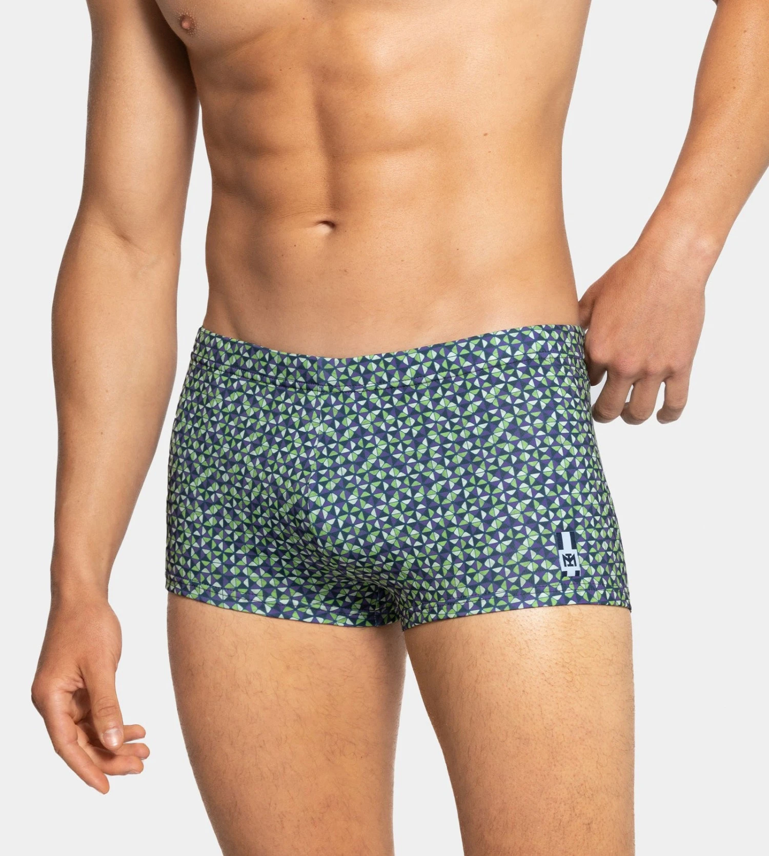 Boxer De Bain Baracoa PP002 Vert / Violet 3 Boxer De Bain Baracoa PP002 Vert / Violet – Image 3