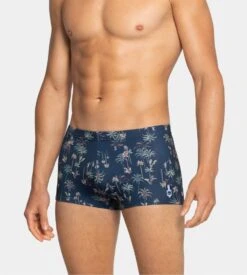 Boxer De Bain Cancun NBK52 Marine / Kaki -Calida Soldes Magasin boxer de bain cancun nbk52 marine kaki 2