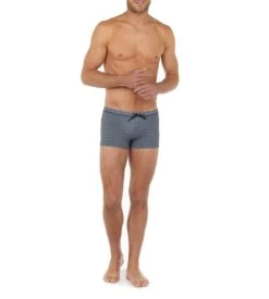 Hom Boxer De Bain Jefrey Navy Print -Calida Soldes Magasin boxer de bain jefrey i0ra navy print 4