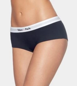 Eden Park Boxer Femme En Coton Marine