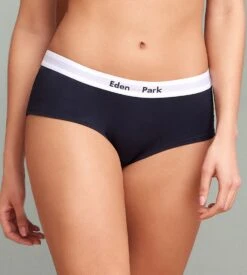 Eden Park Boxer Femme En Coton Marine -Calida Soldes Magasin boxer femme en coton nb039 marine 3
