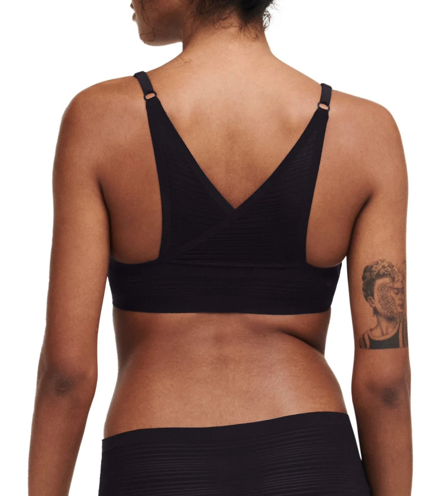 Chantelle Bralette à Coques Sans Armatures Soft Stretch Stripes Noir 4 Chantelle Bralette à Coques Sans Armatures Soft Stretch Stripes Noir – Image 4
