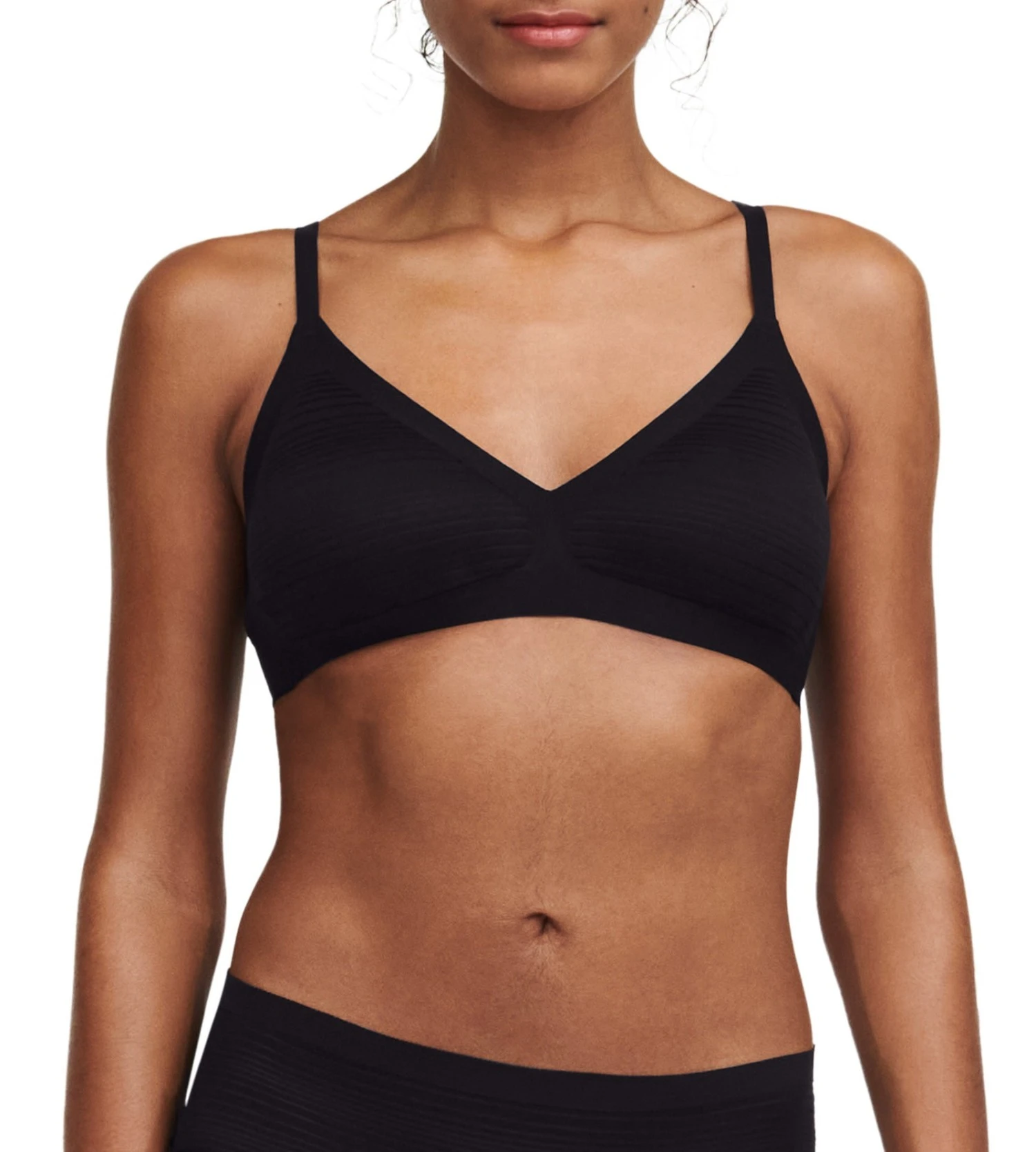 Chantelle Bralette à Coques Sans Armatures Soft Stretch Stripes Noir 5 Chantelle Bralette à Coques Sans Armatures Soft Stretch Stripes Noir – Image 5