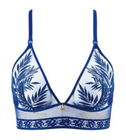 Aubade Bralette Sans Armatures Parenthèse Tropicale Electric Blue