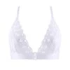 Aubade Bralette Triangle Sans Armatures Bahia & Moi Blanc
