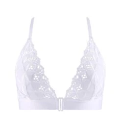 Aubade Bralette Triangle Sans Armatures Bahia & Moi Blanc