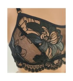 Brassière Bandeau Glamour Couture Noir -Calida Soldes Magasin brassiere bandeau glamour couture 0005 noir 3