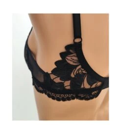 Brassière Bandeau Glamour Couture Noir -Calida Soldes Magasin brassiere bandeau glamour couture 0005 noir 4
