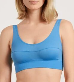 Calida Brassière Bustier Elastic Azurit Blue -Calida Soldes Magasin brassiere bustier elastic azurit blue 2