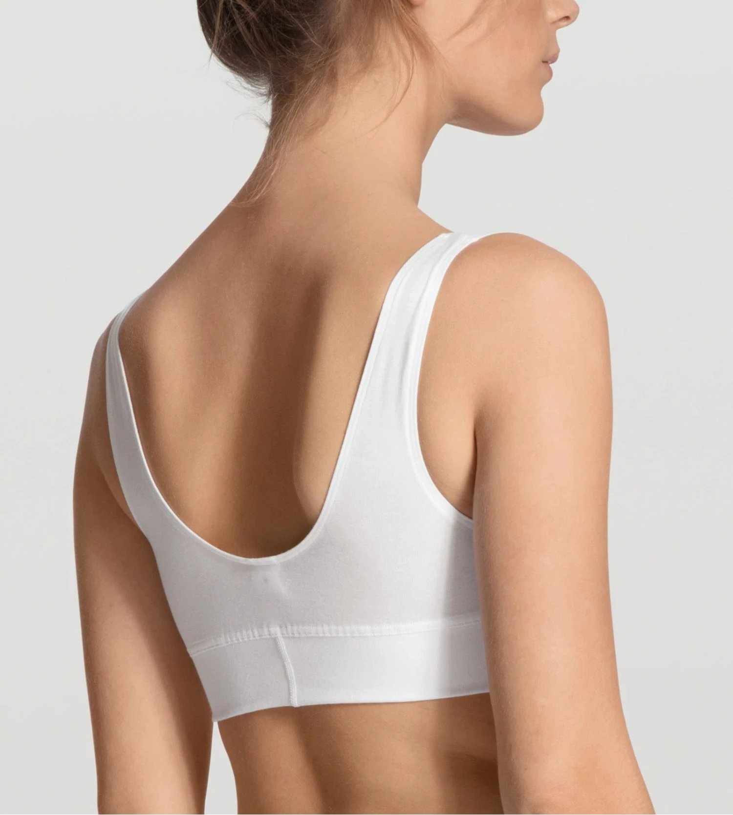 Calida Brassière Bustier Elastic BLANC 4 Calida Brassière Bustier Elastic BLANC – Image 4