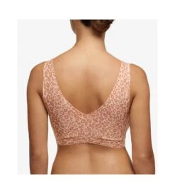 Chantelle Brassière Décolleté V Softstretch Leo Neutral -Calida Soldes Magasin brassiere decollete v softstretch oqr leo neutral 3
