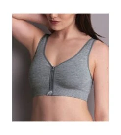 ANITA Brassière Zippée Mastectomie Lynn Nuances De Gris -Calida Soldes Magasin brassiere zippee mastectomie lynn 475 nuances de gris 2