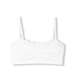 Calida Bustier Dentelle Etude Toujours Blanc
