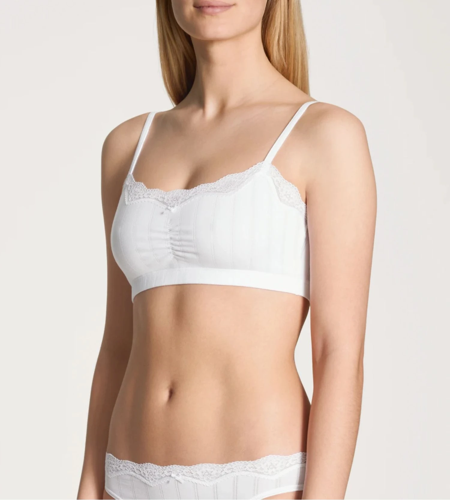 Calida Bustier Dentelle Etude Toujours Blanc 6 Calida Bustier Dentelle Etude Toujours Blanc – Image 6