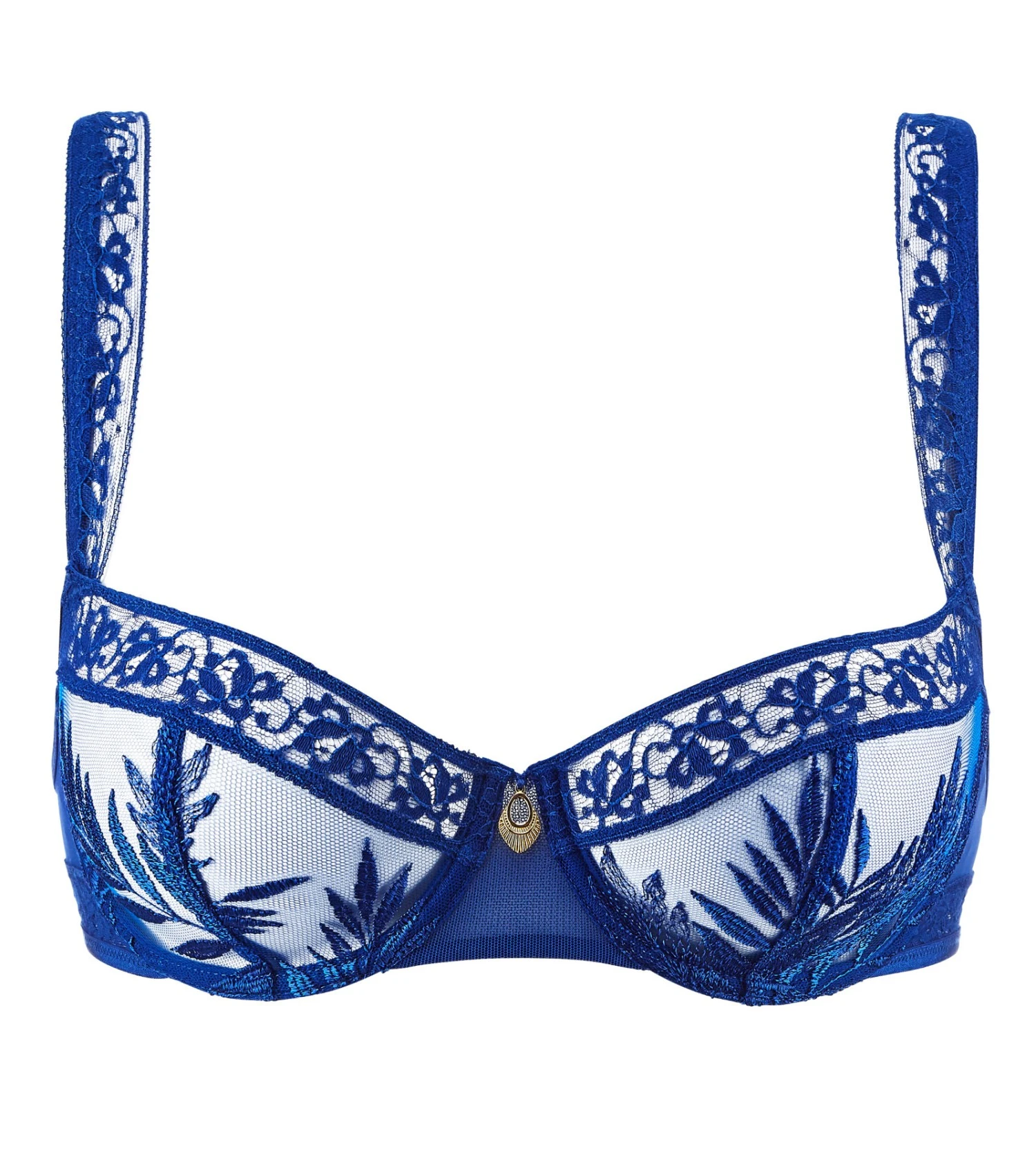 Aubade Soutien-gorge Corbeille Parenthèse Tropicale Electric Blue 1 Aubade Soutien-gorge Corbeille Parenthèse Tropicale Electric Blue