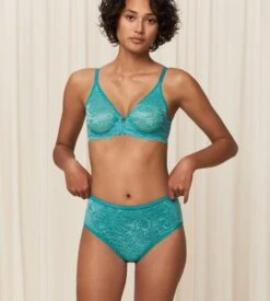 Triumph Culotte Haute Gainante Amourette Charm Topaz -Calida Soldes Magasin culotte haute amourette charm t 7731 topaz 2