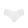 ANITA Culotte Haute Brodée Orely BLANC