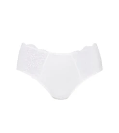 ANITA Culotte Haute Brodée Orely BLANC