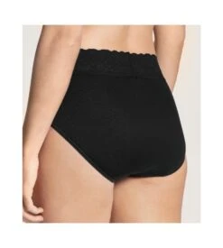 Calida Culotte Haute En Dentelle Classic Lycraspitze NOIR -Calida Soldes Magasin culotte haute dentelle classic noir 992 3