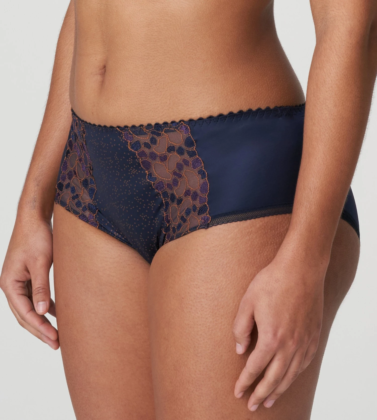 PRIMA DONNA Culotte Haute Hyde Park Velvet Blue 4 PRIMA DONNA Culotte Haute Hyde Park Velvet Blue – Image 4