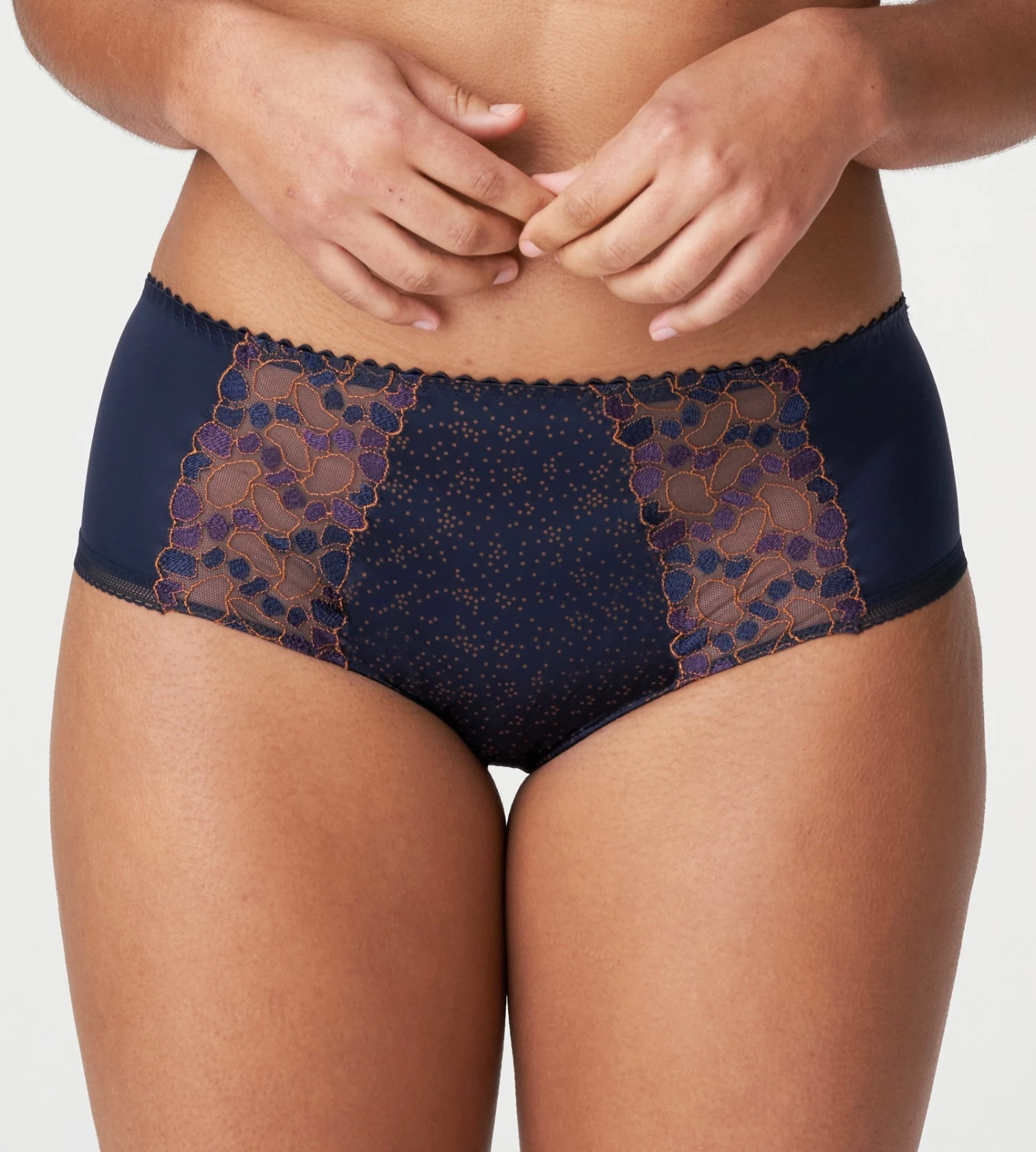 PRIMA DONNA Culotte Haute Hyde Park Velvet Blue 1 PRIMA DONNA Culotte Haute Hyde Park Velvet Blue