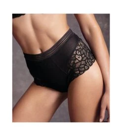 Wacoal Culotte Haute Raffine NOIR 8 Wacoal Culotte Haute Raffine NOIR -Calida Soldes Magasin culotte haute raffine noir 3