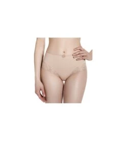 Simone Perele Culotte Haute Ventre Plat Délice PEAU