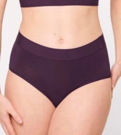 Sloggi Culotte Maxi Galbante Unitaille Go Allround Plum -Calida Soldes Magasin culotte maxi unitaille go allround 00dp plum 2