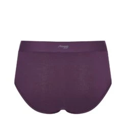 Sloggi Culotte Maxi Galbante Unitaille Go Allround Plum -Calida Soldes Magasin culotte maxi unitaille go allround 00dp plum 3