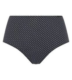 Chantelle Culotte Menstruelle Haute à Motifs Noir Bicolore