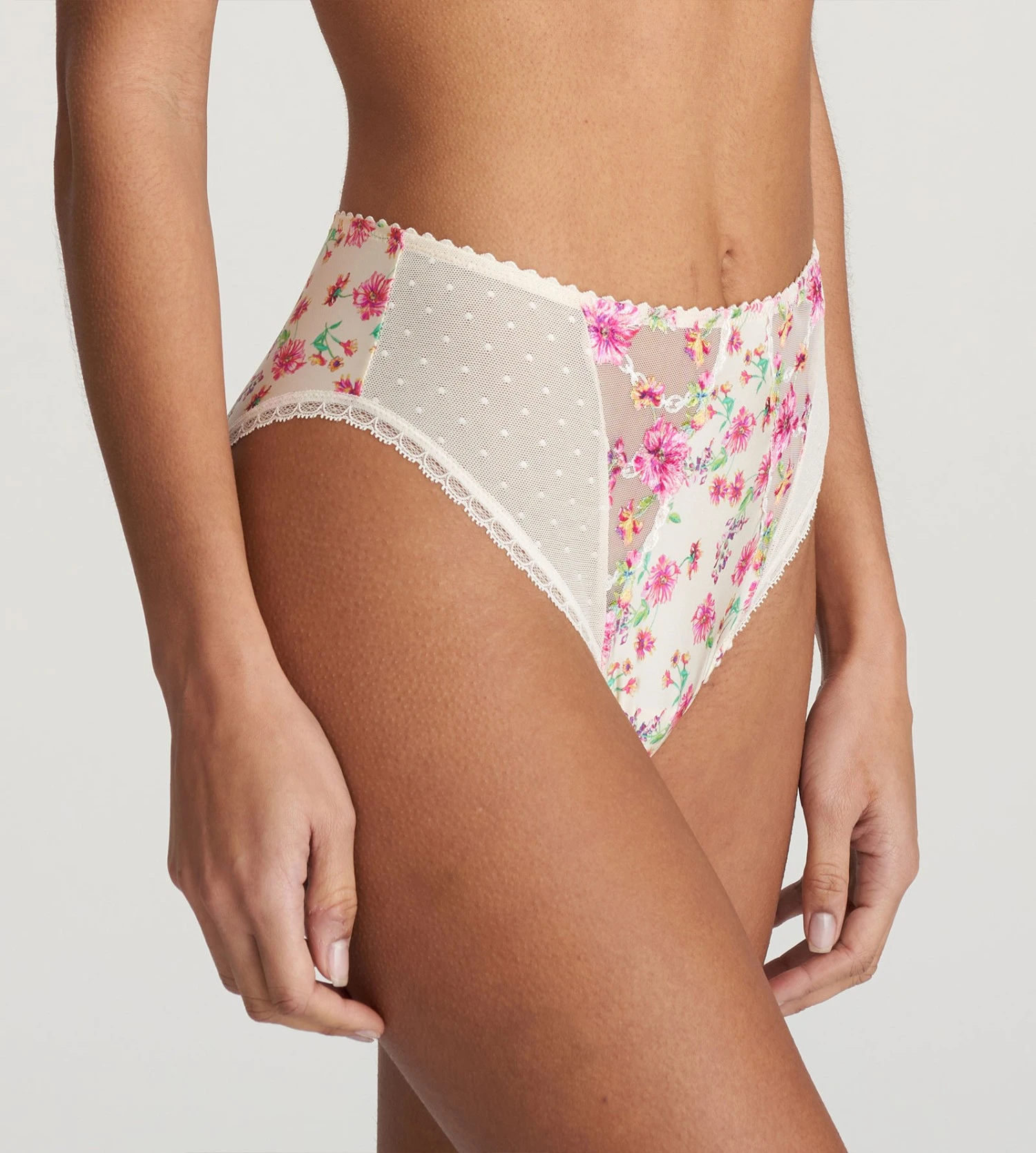 MARIE JO Culotte Taille Haute Chen PEARLED IVORY 2 MARIE JO Culotte Taille Haute Chen PEARLED IVORY – Image 2