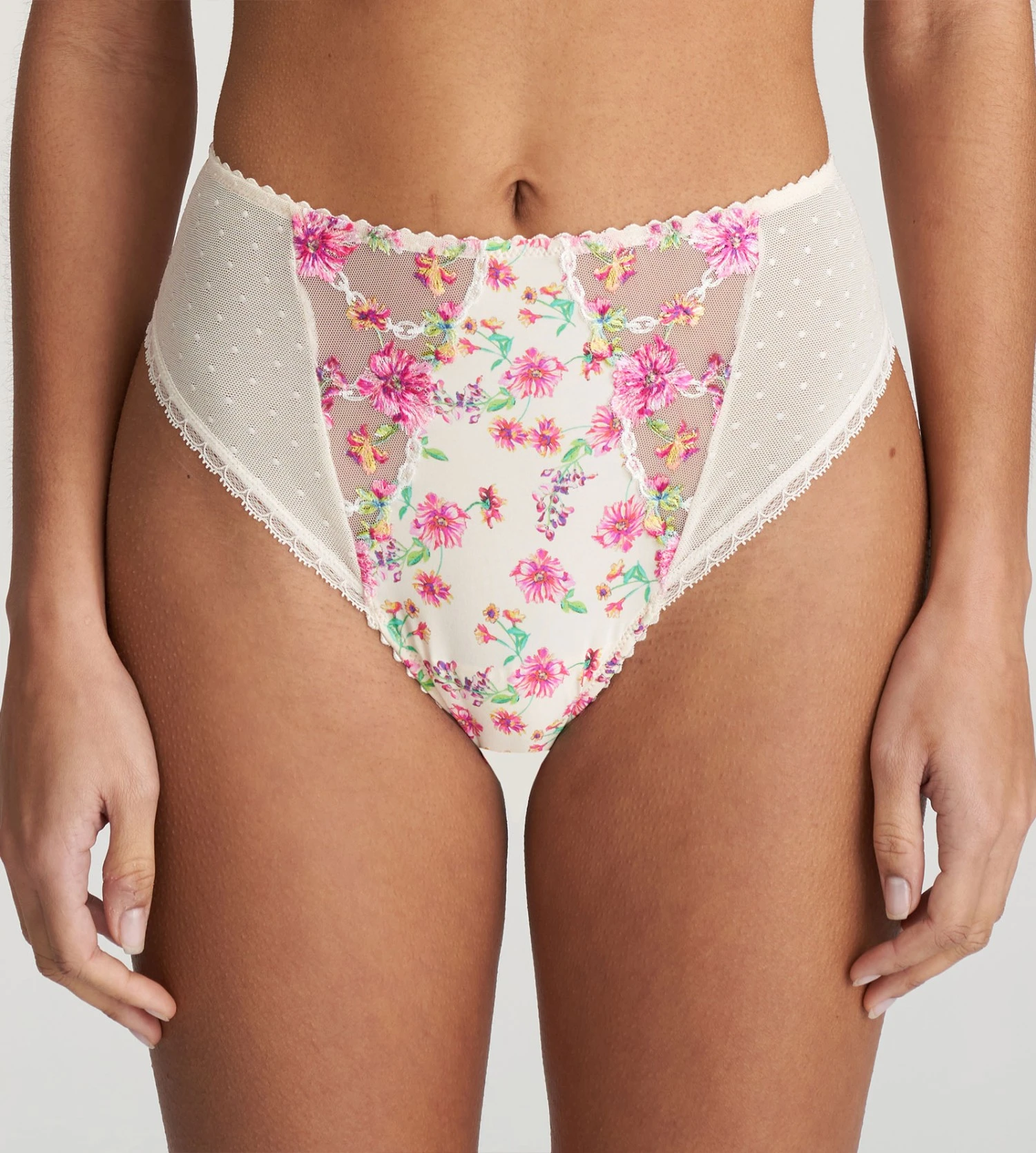 MARIE JO Culotte Taille Haute Chen PEARLED IVORY 3 MARIE JO Culotte Taille Haute Chen PEARLED IVORY – Image 3