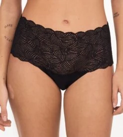 Chantelle Culotte Taille Haute Dentelle Noir 5 Chantelle Culotte Taille Haute Dentelle Noir -Calida Soldes Magasin culotte taille haute dentelle 011 noir 2