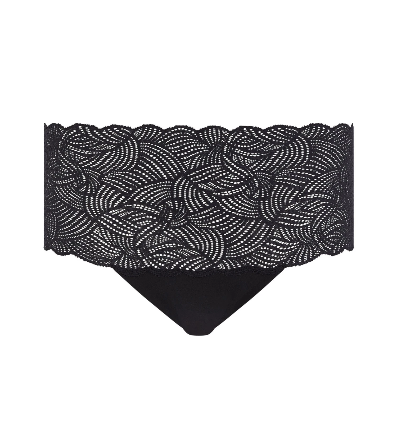 Chantelle Culotte Taille Haute Dentelle Noir 1 Chantelle Culotte Taille Haute Dentelle Noir