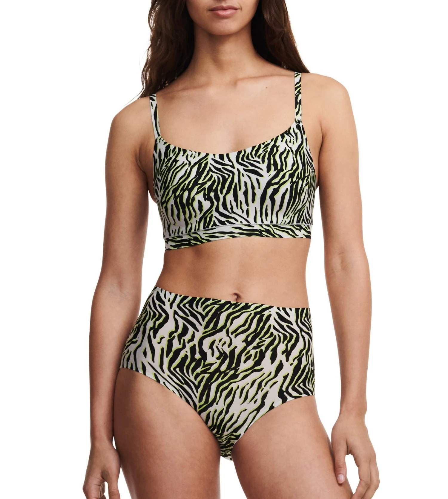 Chantelle Culotte Taille Haute Softstretch Imp Zebre Multico 3 Chantelle Culotte Taille Haute Softstretch Imp Zebre Multico – Image 3