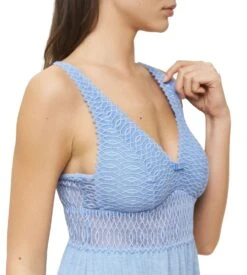 Triumph Nuisette En Dentelle Aura Spotlight Blue Light 6 Triumph Nuisette En Dentelle Aura Spotlight Blue Light -Calida Soldes Magasin nuisette en dentelle aura spotlight m007 blue light 2