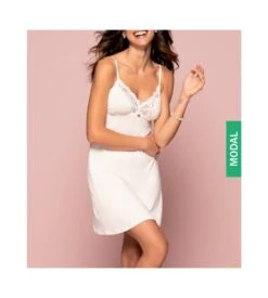 Nuisette Modal Stricto Sensuelle NACRE -Calida Soldes Magasin nuisette modal stricto sensuelle nacre 4