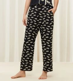 Triumph Pantalon Décontracté Mywear White-Dark Combinaison -Calida Soldes Magasin pantalon decontracte mywear m016 white dark combinaison 3