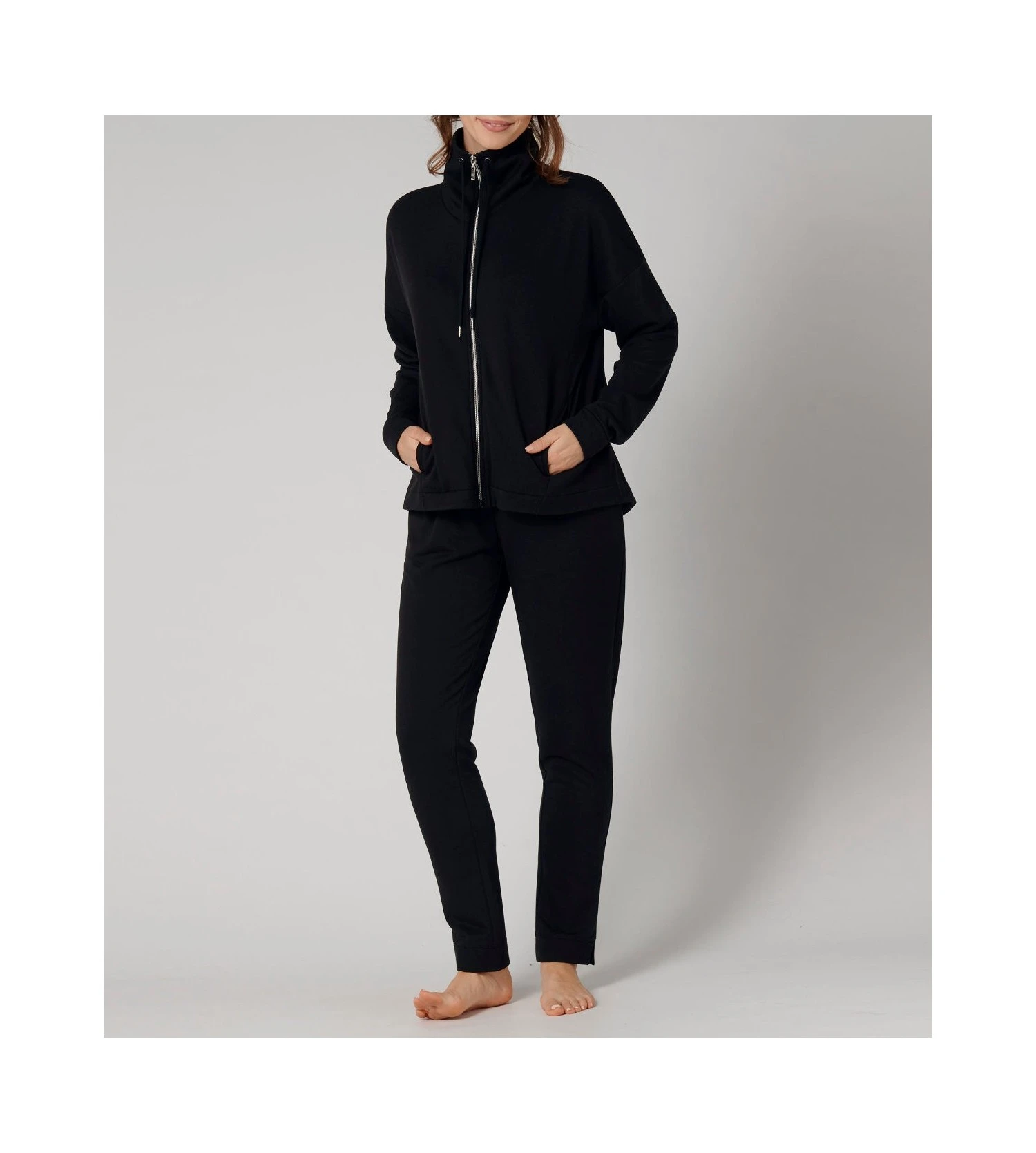 Triumph Pantalon Droit Lounge-Me Climate Black 3 Triumph Pantalon Droit Lounge-Me Climate Black – Image 3