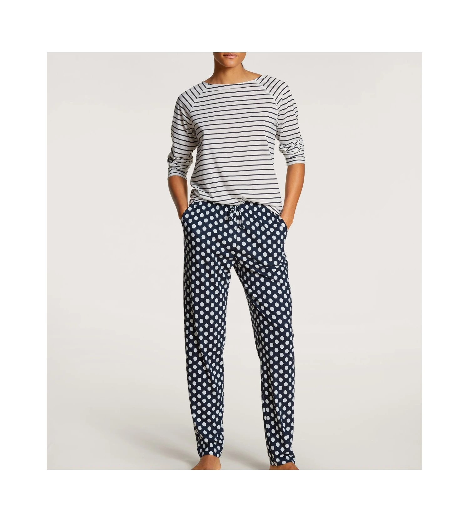 Calida Pantalon Femme Favourites Marine DARK LAPIS BLUE 3 Calida Pantalon Femme Favourites Marine DARK LAPIS BLUE – Image 3