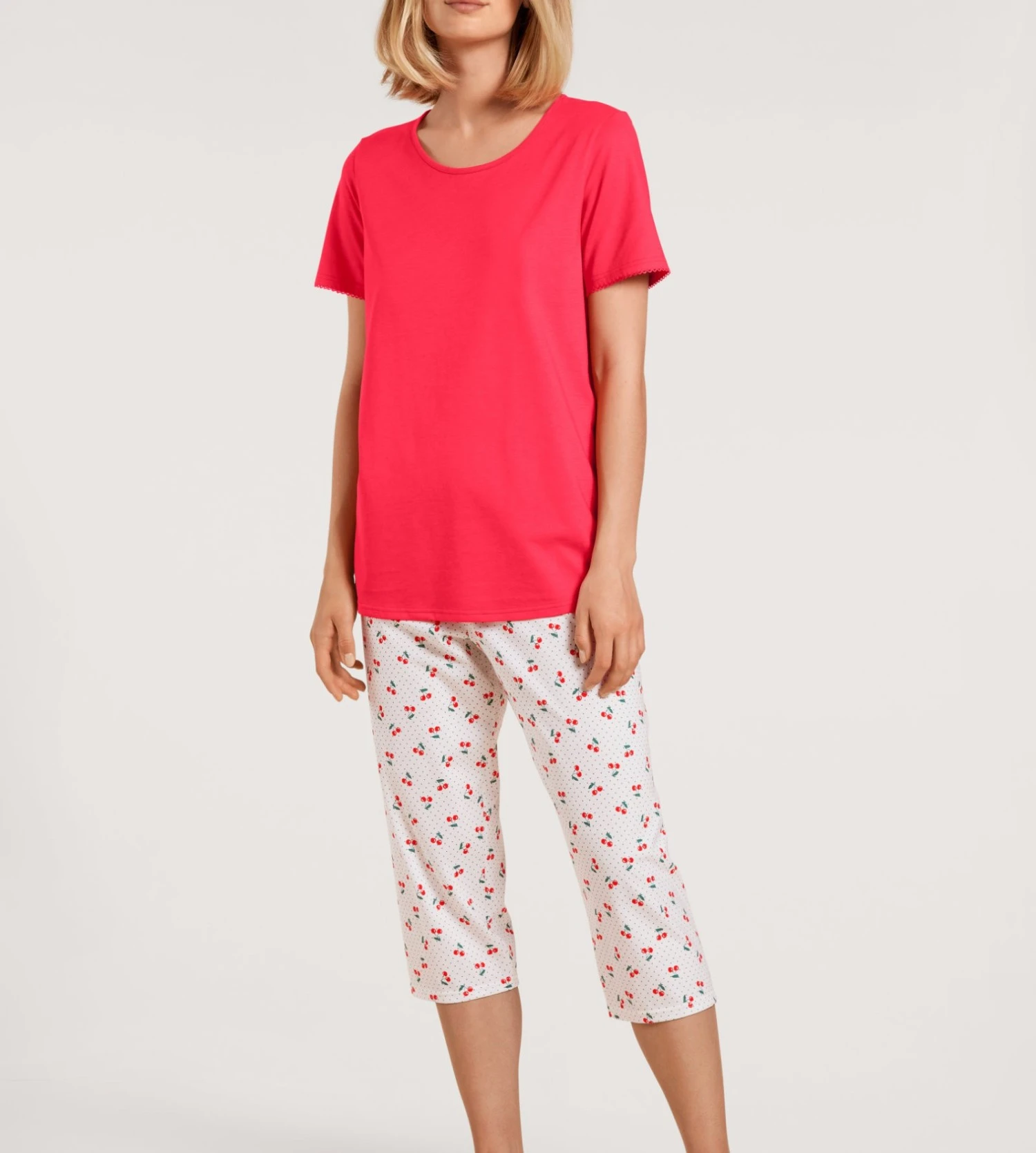 Calida Pyjama Corsaire Fruity Dreams Red Glow 3 Calida Pyjama Corsaire Fruity Dreams Red Glow – Image 3