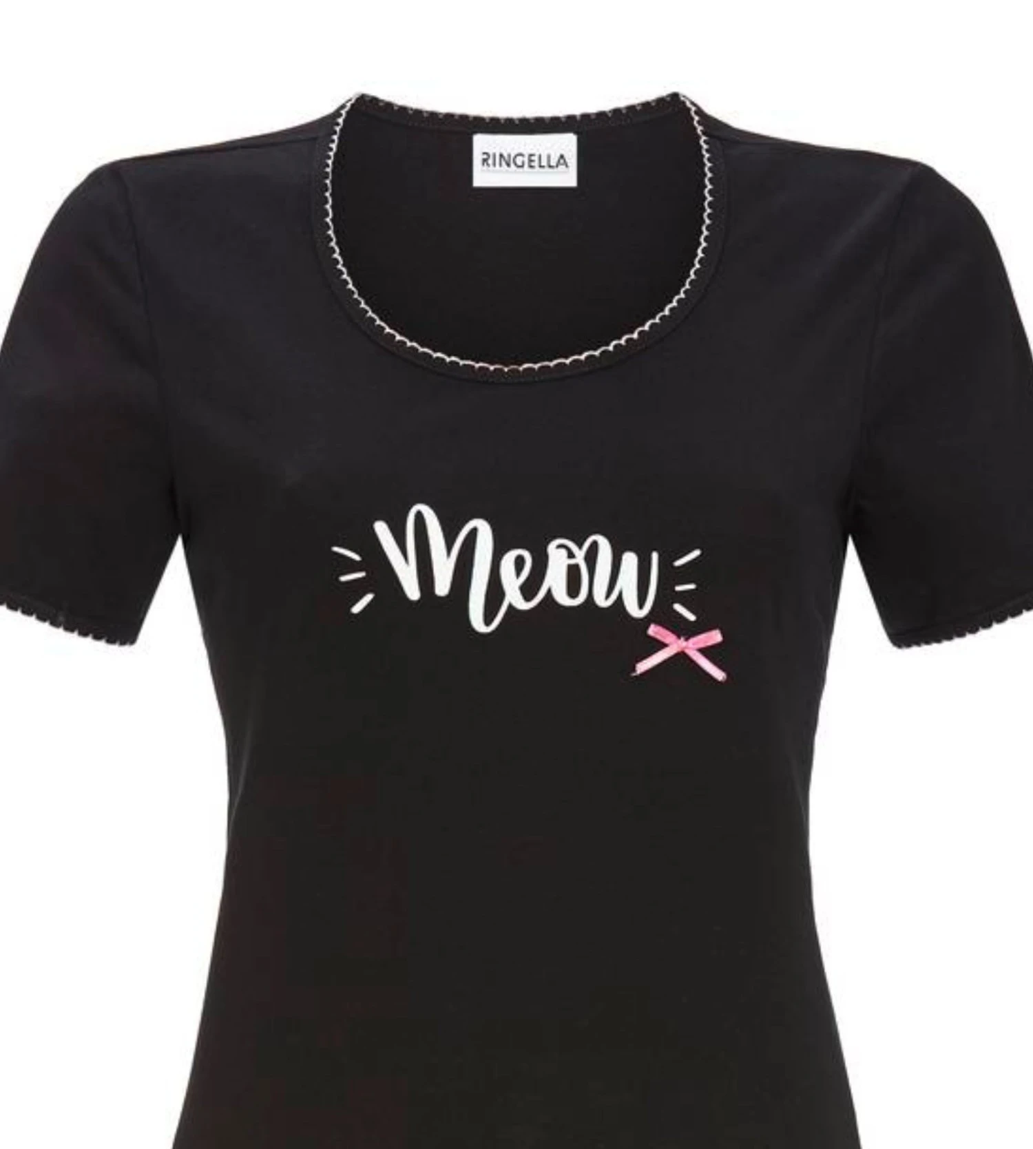 Pyjama Court Imprimé NOIR 2 Pyjama Court Imprimé NOIR – Image 2