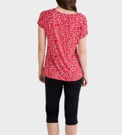 Pyjama Pour Femme Corsaire Rouge 6 Pyjama Pour Femme Corsaire Rouge -Calida Soldes Magasin pyjama pour femme corsaire 299 rouge 2