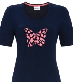 Pyjashort Imprimé Papillon Night 6 Pyjashort Imprimé Papillon Night -Calida Soldes Magasin pyjashort imprime papillon 286 night 2