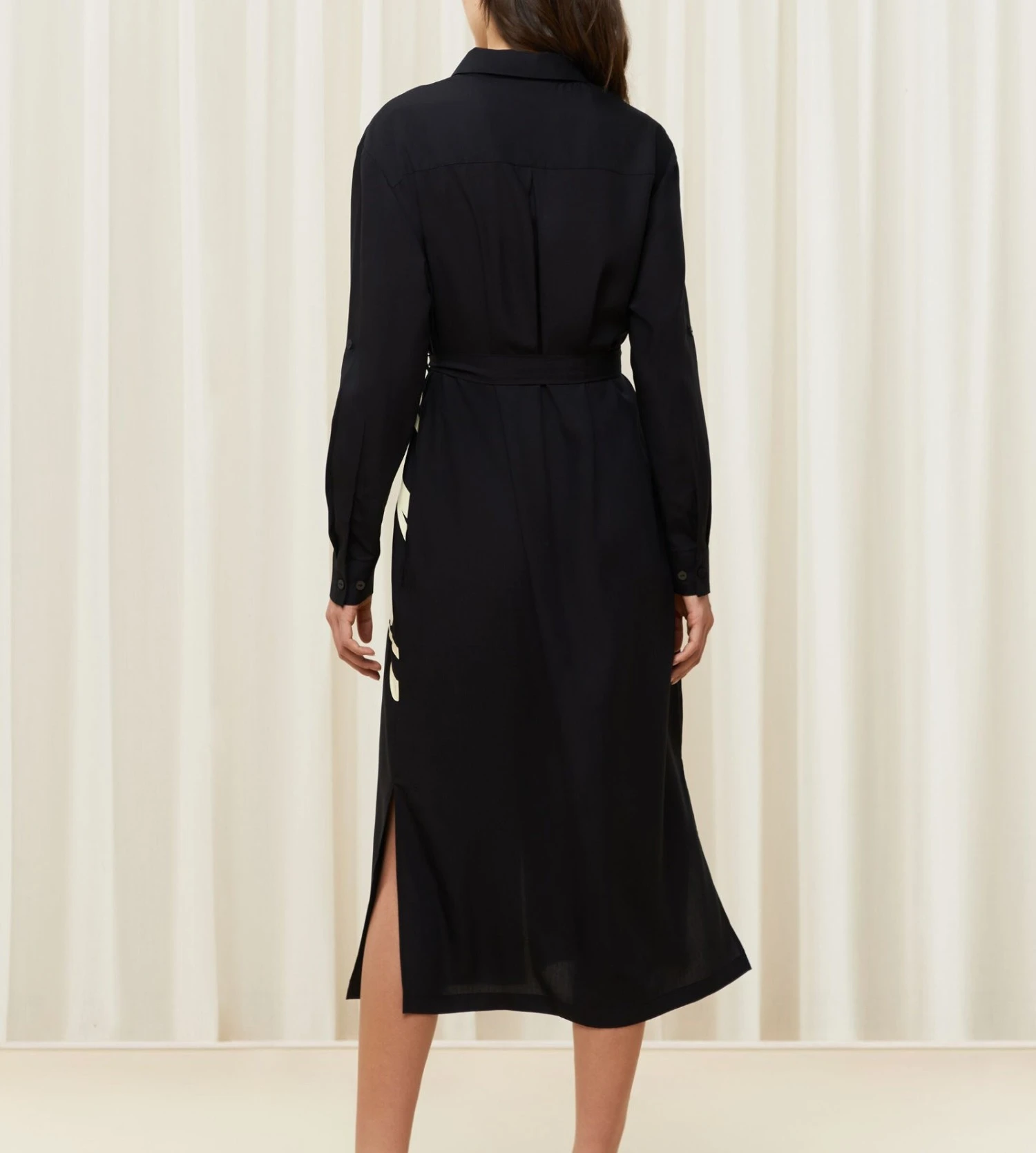 Triumph Robe Longue Boutonnée Thermal Mywear GRIS/NOIR 3 Triumph Robe Longue Boutonnée Thermal Mywear GRIS/NOIR – Image 3