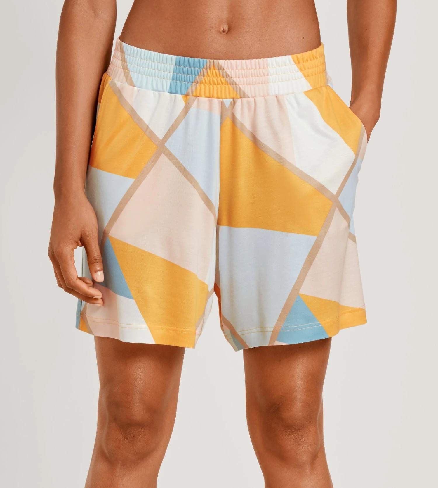 Calida Short D'intérieur Pour Femme Amber Yellow 2 Calida Short D'intérieur Pour Femme Amber Yellow – Image 2