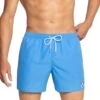 Short De Bain Uni Cienfuegos BL018 Bleu Nuage